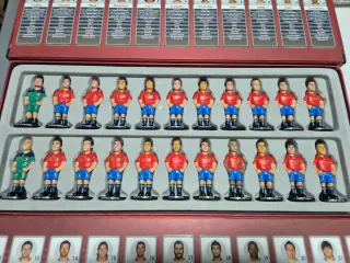 22 Figuras Futbolín Selección Española Minigols