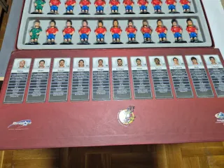 22 Figuras Futbolín Selección Española Minigols