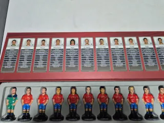 22 Figuras Futbolín Selección Española Minigols