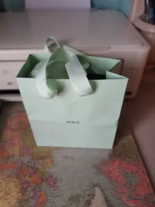 Funda de gafas Tous color verde azulado