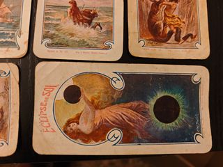 Cromos Serie Astronomía y Mitología Modernistas