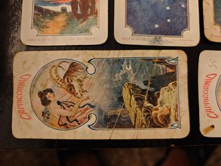 Cromos Serie Astronomía y Mitología Modernistas