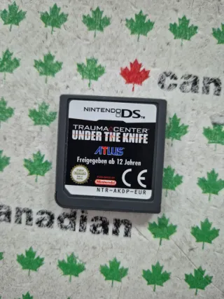 Trauma Center: Under the Knife Nintendo DS