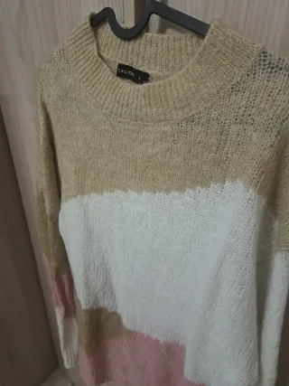 Maglioncino color block taglia L