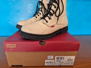 Botas Levis Blancas Talla 38