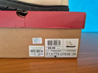 Botas Levis Blancas Talla 38