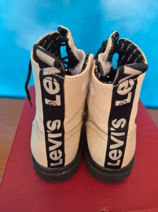 Botas Levis Blancas Talla 38
