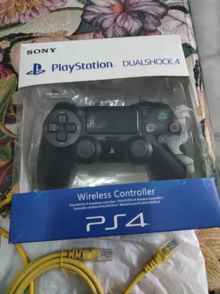 Lote Mando Ps4 ,Cables Internet / Ethernet y adapt