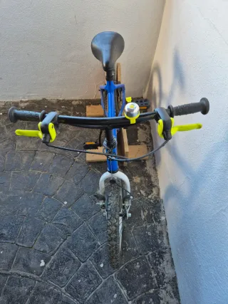 Bicicleta infantil Btwin azul