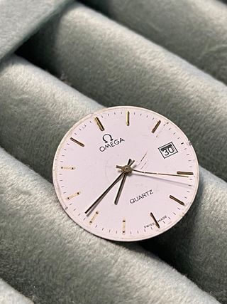 Maquinaria Reloj Omega Calibre 1430 Cuarzo Vintage