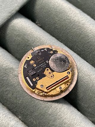 Maquinaria Reloj Omega Calibre 1430 Cuarzo Vintage