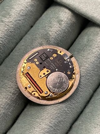 Maquinaria Reloj Omega Calibre 1430 Cuarzo Vintage