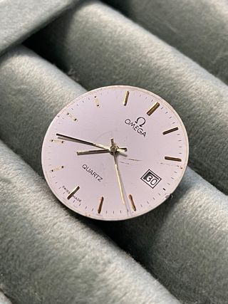 Maquinaria Reloj Omega Calibre 1430 Cuarzo Vintage