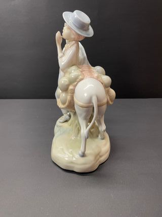 Figura Porceval Joven con burro