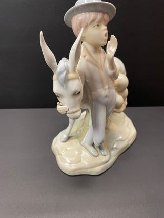 Figura Porceval Joven con burro