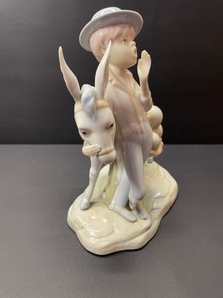 Figura Porceval Joven con burro