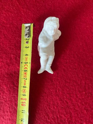 Estatueta vintage anjo branco