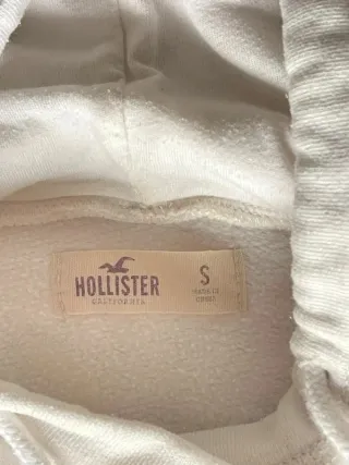 Sudadera Hollister Blanca