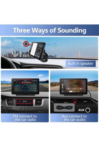 Schermo 7 CarPlay Android Auto Mirror Link