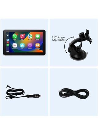 Schermo 7 CarPlay Android Auto Mirror Link