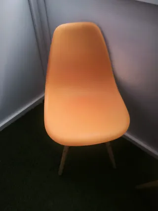 2 Sillas Naranja Ikea Diseño Moderno