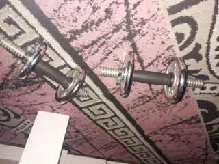 Manubri regolabili per l'allenamento