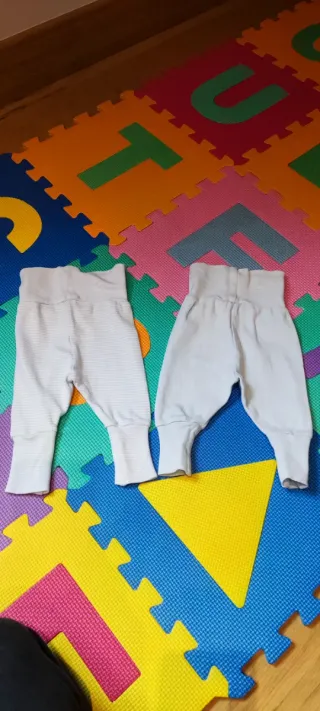 Conjunto de 2 polainas bebé T. 0-1 mes