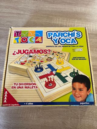 Parchís y Oca de Madera Juguettos