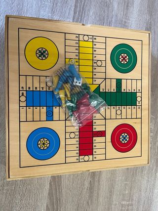 Parchís y Oca de Madera Juguettos