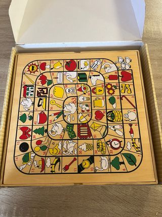 Parchís y Oca de Madera Juguettos