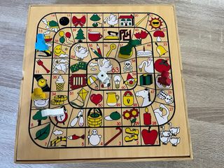 Parchís y Oca de Madera Juguettos