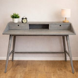 Scrivania in legno massello stile moderno