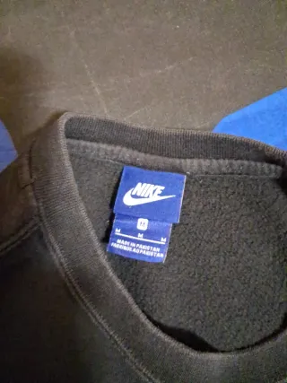 Felpa Nike nera uomo