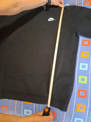 Felpa Nike nera uomo