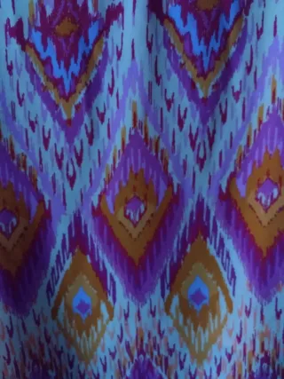 Top ONLY estampado colorido