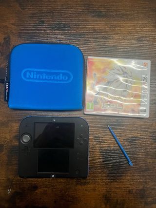 Nintendo 2DS Azul con Yo-kai Watch