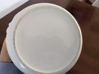 Biscottiera Mulino Bianco in ceramica  bianca