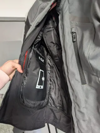 Chaqueta Moto Mujer LS2 Gris talla S