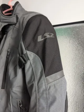 Chaqueta Moto Mujer LS2 Gris talla S