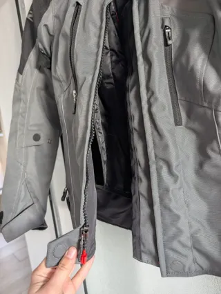 Chaqueta Moto Mujer LS2 Gris talla S