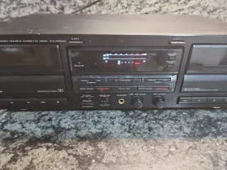 Doble Cassette Kenwood Negro