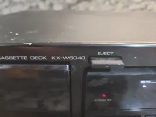 Doble Cassette Kenwood Negro