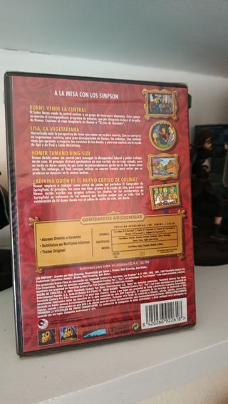 DVD Los Simpson En busca de la nevera perdida