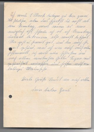 Carta original WWII - Feldpost