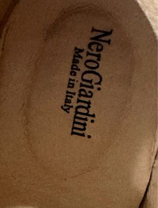 Botines Nero Giardini Beige/Gris Talla 37