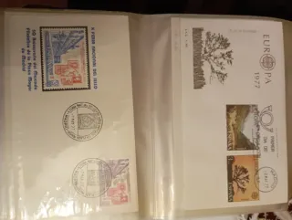 Colección Sobres Primer Día España Coches Antiguos