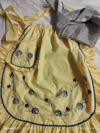 2 Trajes Fallera/Huertana Adulta Azul