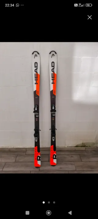 Esquís HEAD RX shape 177 cms