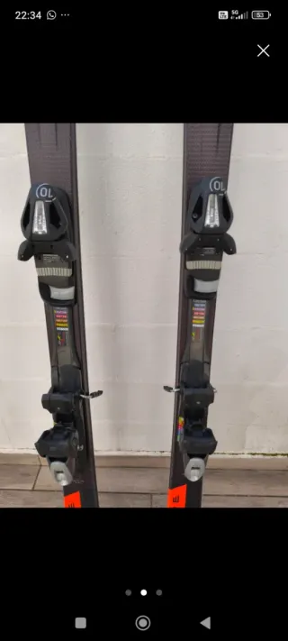 Esquís HEAD RX shape 177 cms