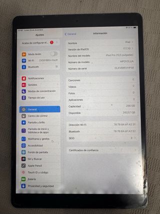 iPad Pro 10,5 Space Gray